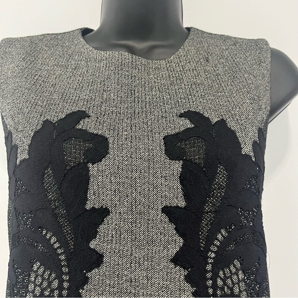 Diane Von Furstenberg Pentra Mini Weave Jacquard Dress Size 6 - Picture 9 of 16